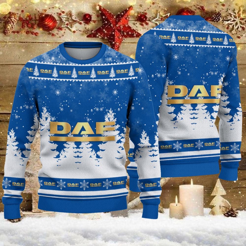 Weihnachtspullover DAF Trucks - Ugly Christmas Sweater