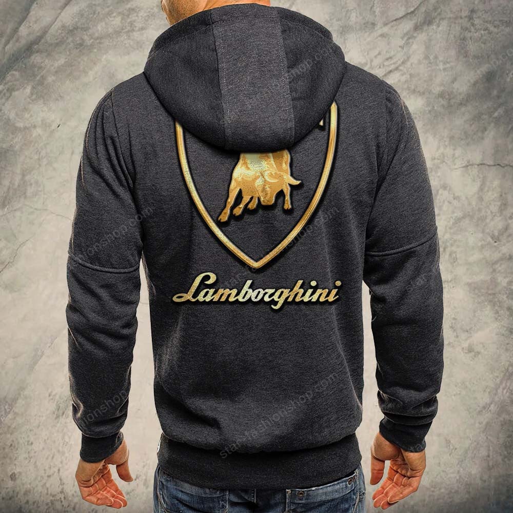 Lamborghini Kapuzensweatjacke – Bild 4