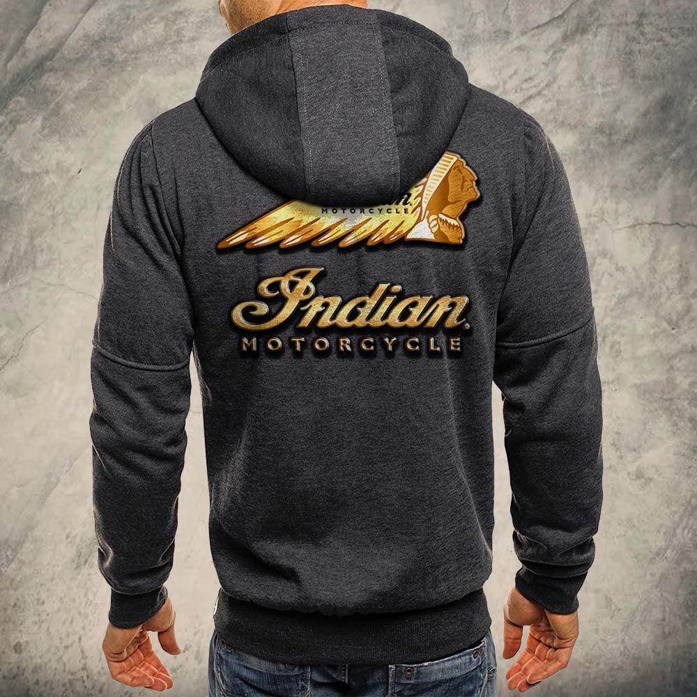 Indian Motorcycle Kapuzensweatjacke – Bild 4