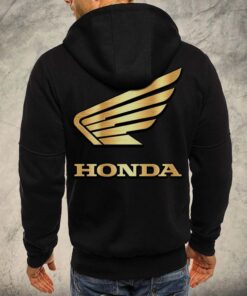 Alternative view of Honda Motorcycle Kapuzensweatjacke