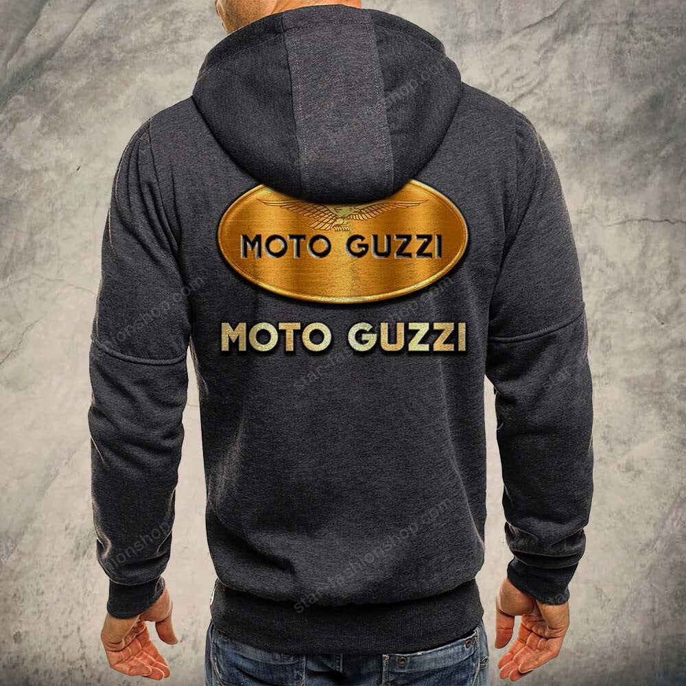 Moto Guzzi Kapuzensweatjacke – Bild 4