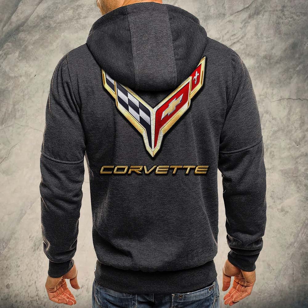 Chevrolet Corvette Kapuzensweatjacke – Bild 4