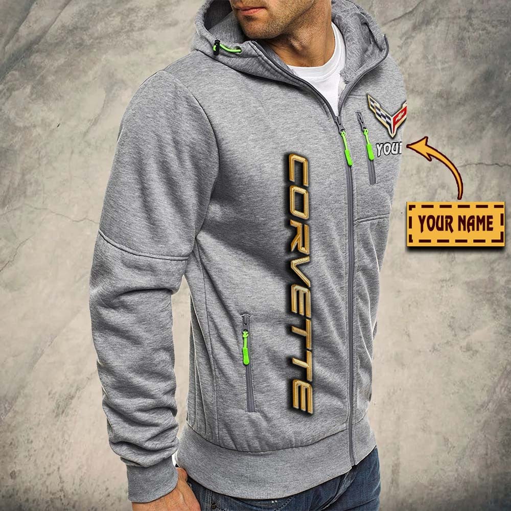 Chevrolet Corvette Kapuzensweatjacke – Bild 5