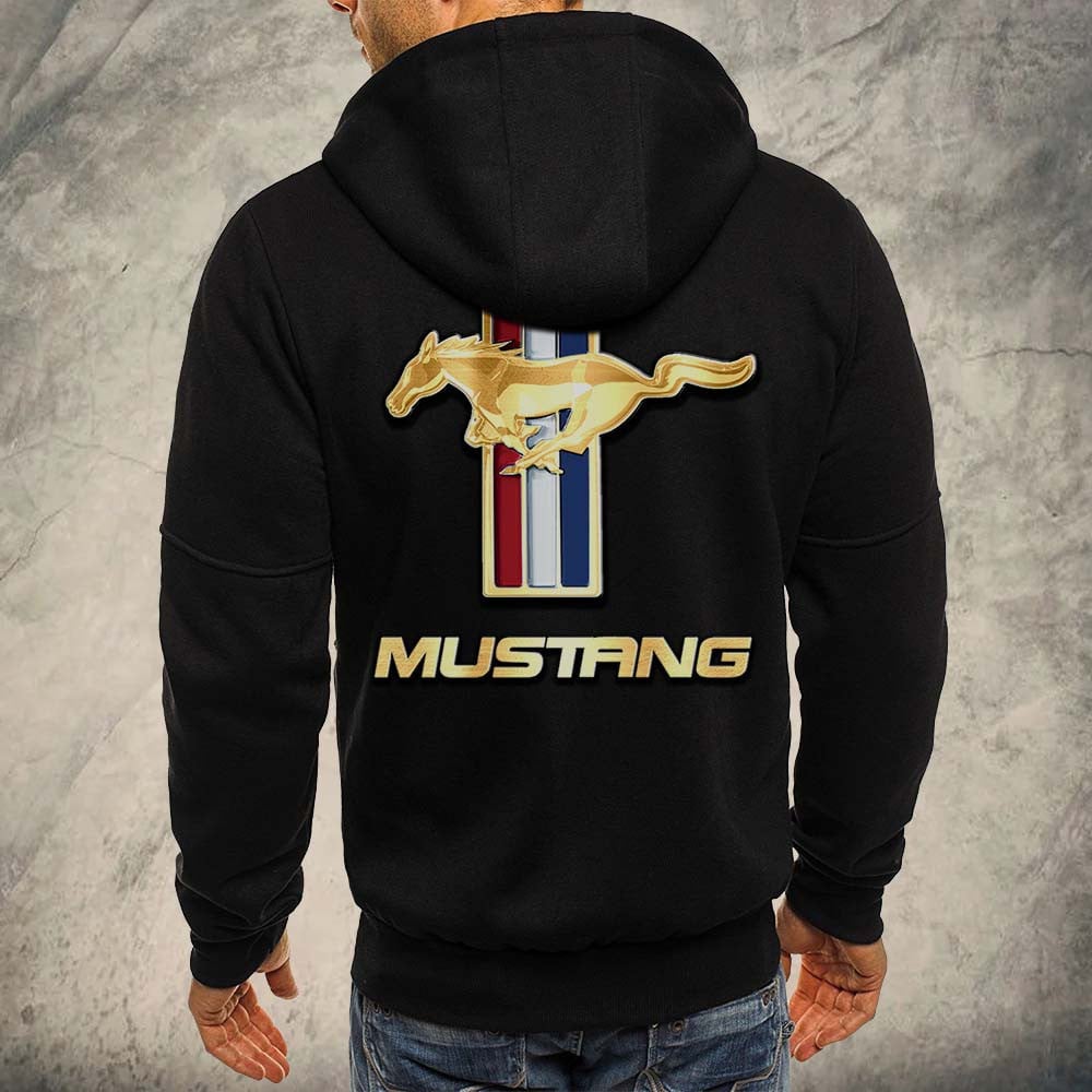 Ford Mustang Kapuzensweatjacke – Bild 2