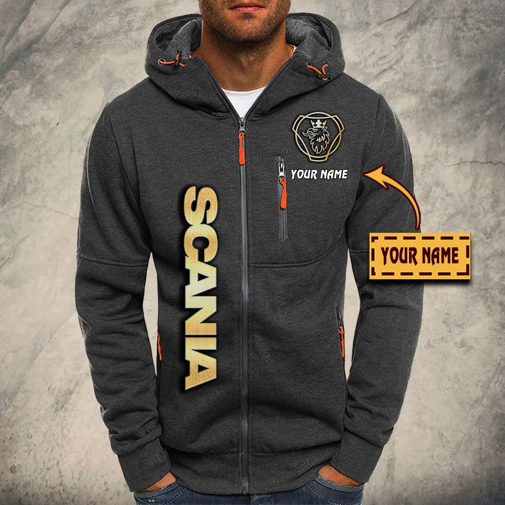 Scania Kapuzensweatjacke – Bild 3