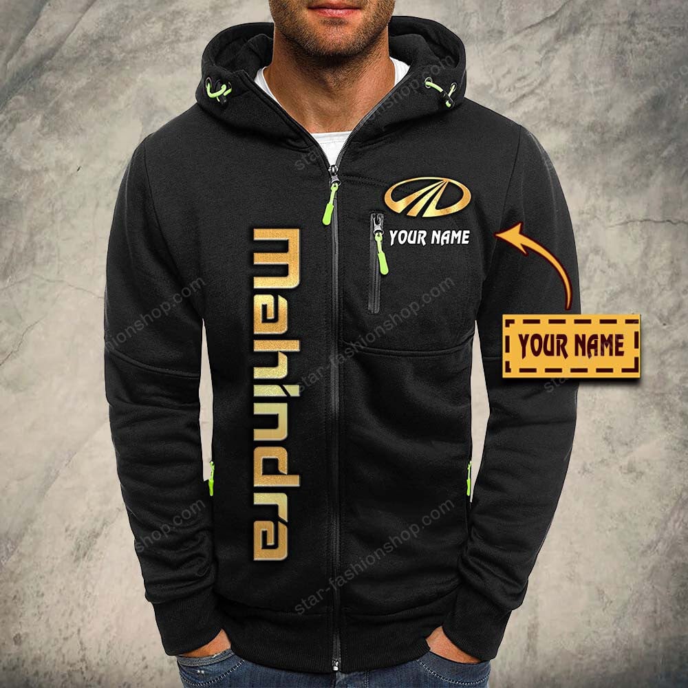 Mahindra Kapuzensweatjacke – Bild 3