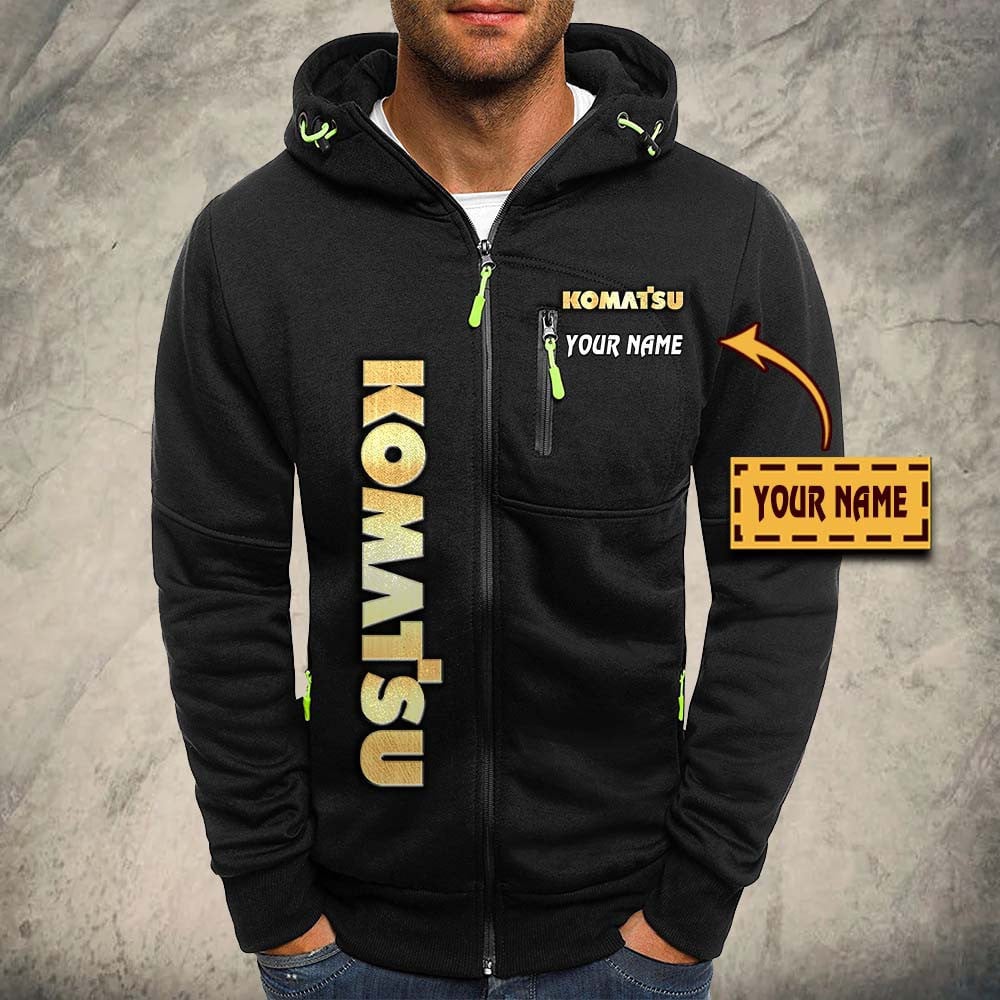 Komatsu Kapuzensweatjacke