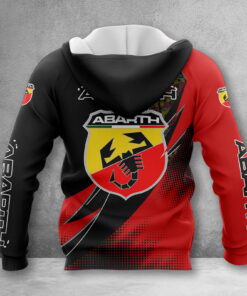 Alternative view of Abarth Zip Hoodie
