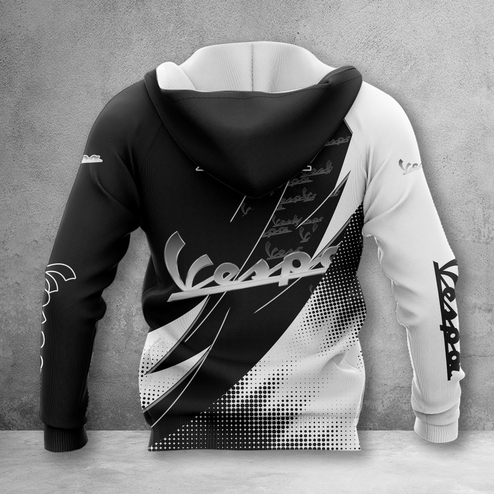 Vespa Zip Hoodie – Bild 2