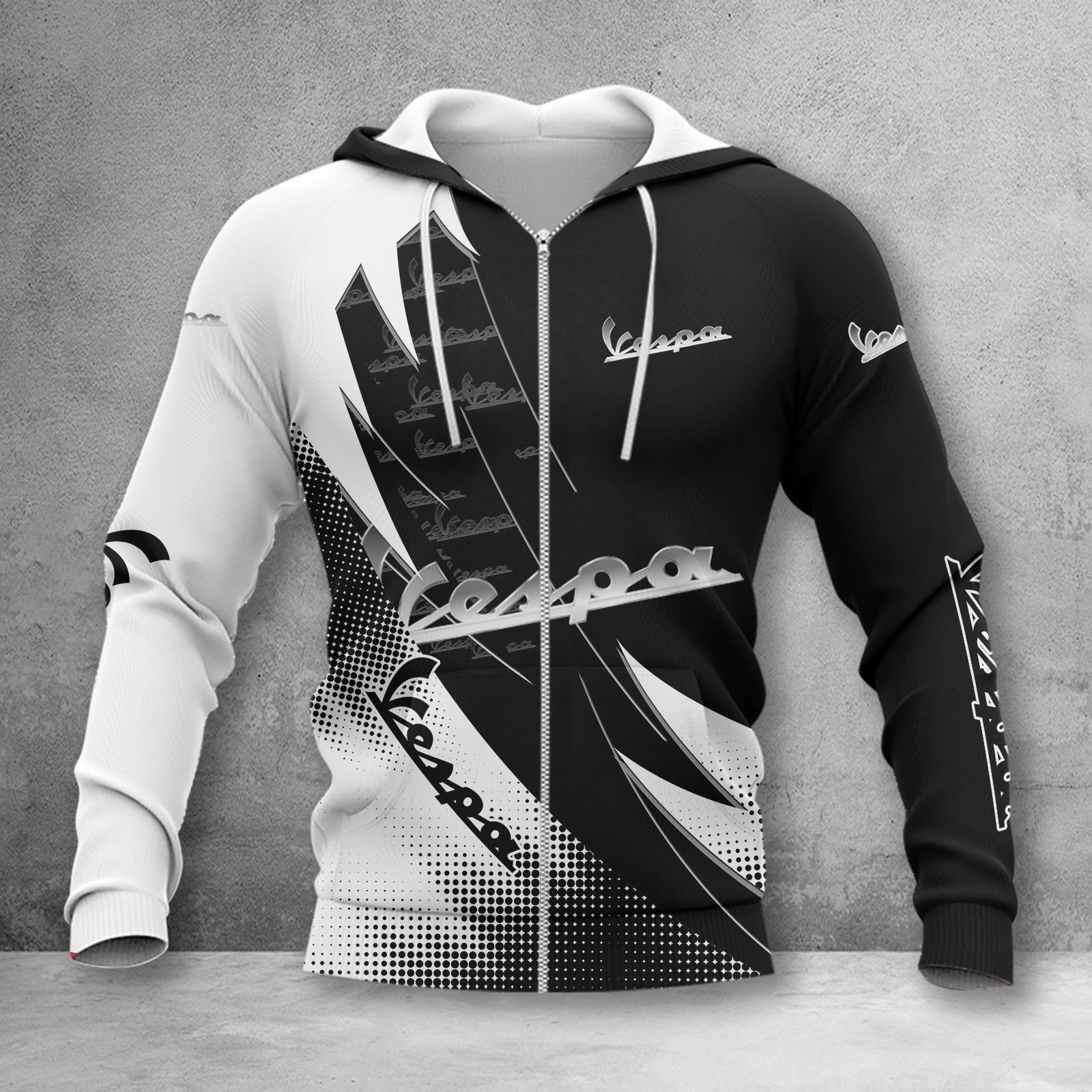 Vespa Zip Hoodie