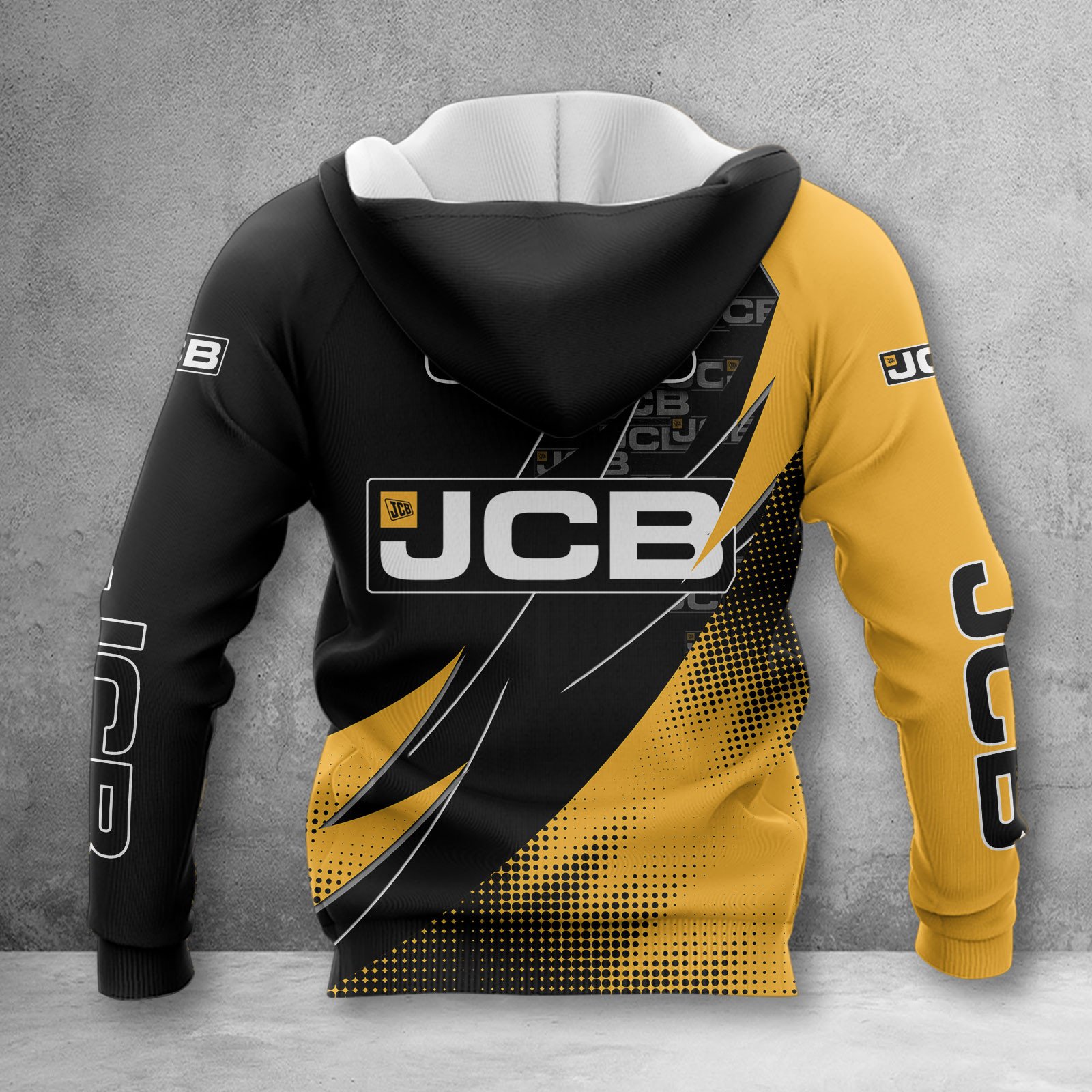 JCB Agricultural Tractors Zip Hoodie – Bild 2