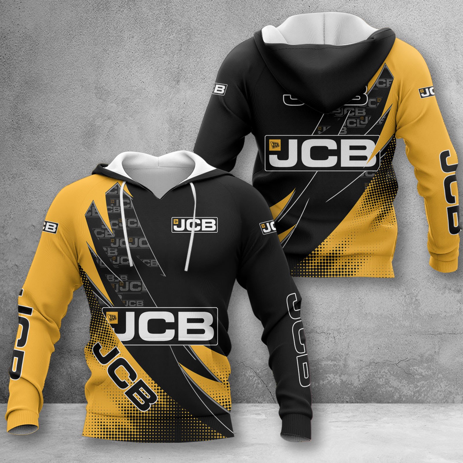 JCB Agricultural Tractors Hoodie