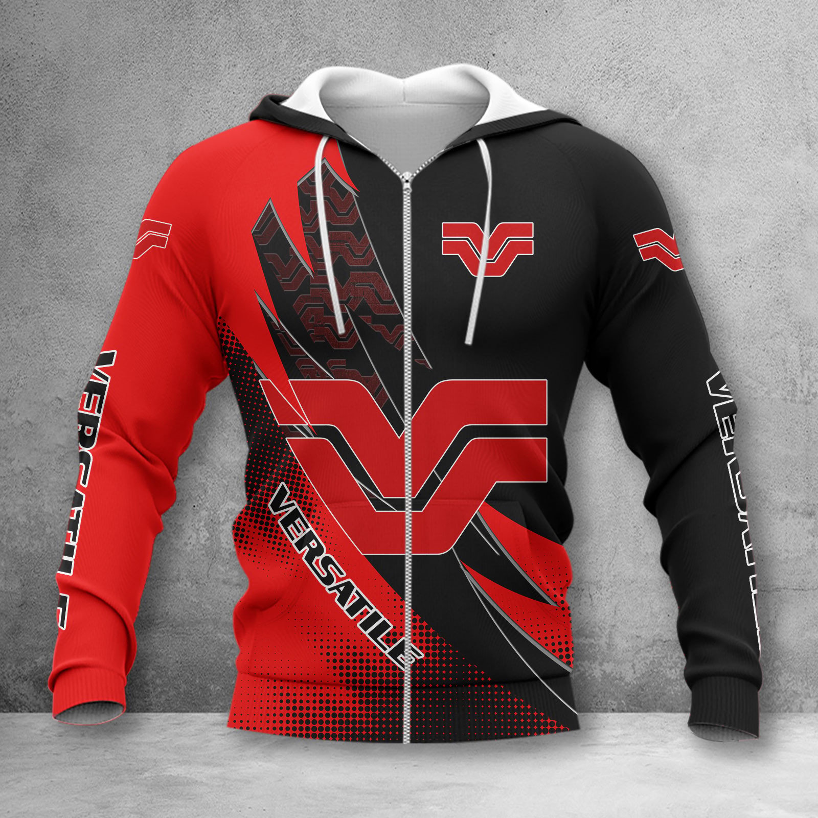 Versatile Zip Hoodie