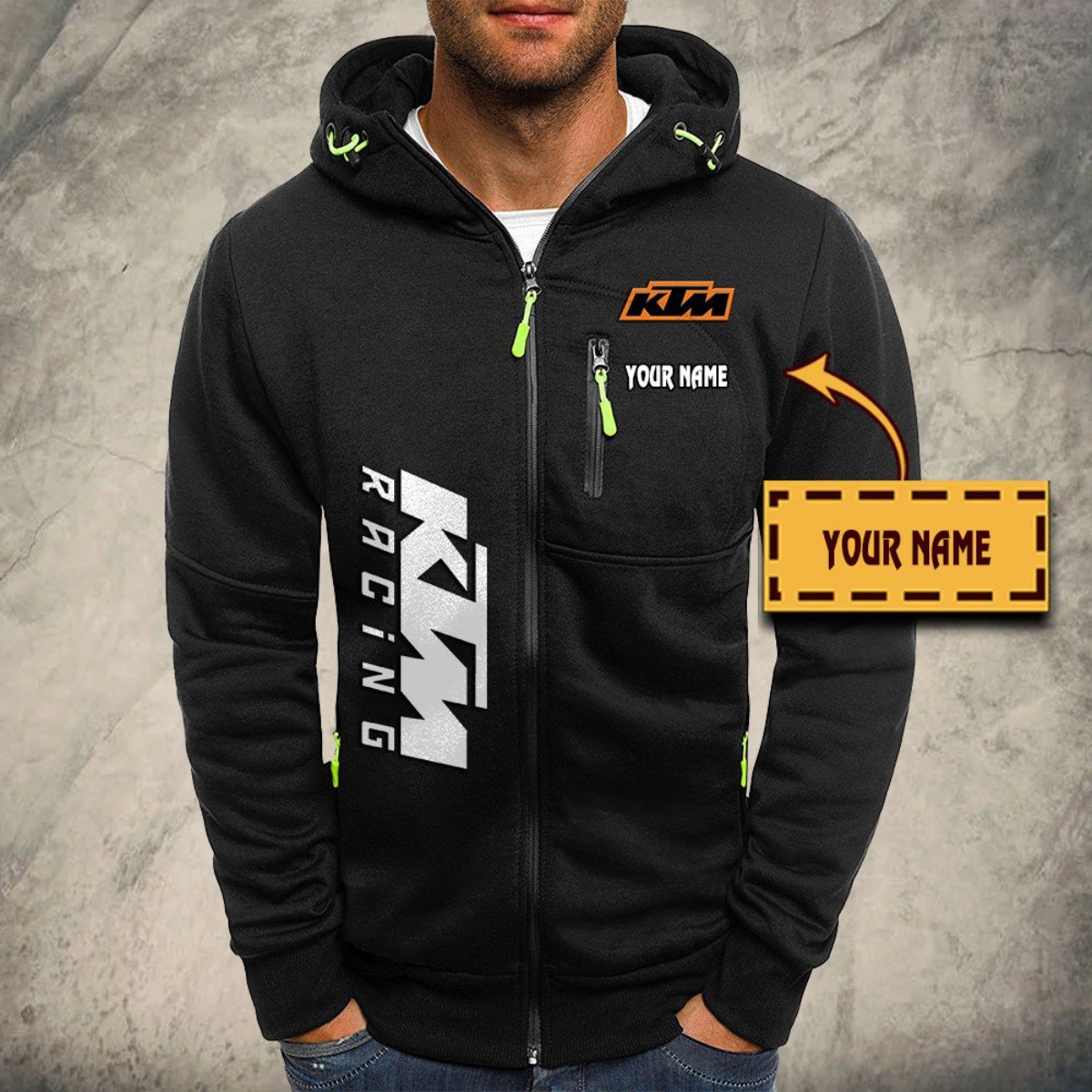 KTM Racing Kapuzensweatjacke – Bild 2