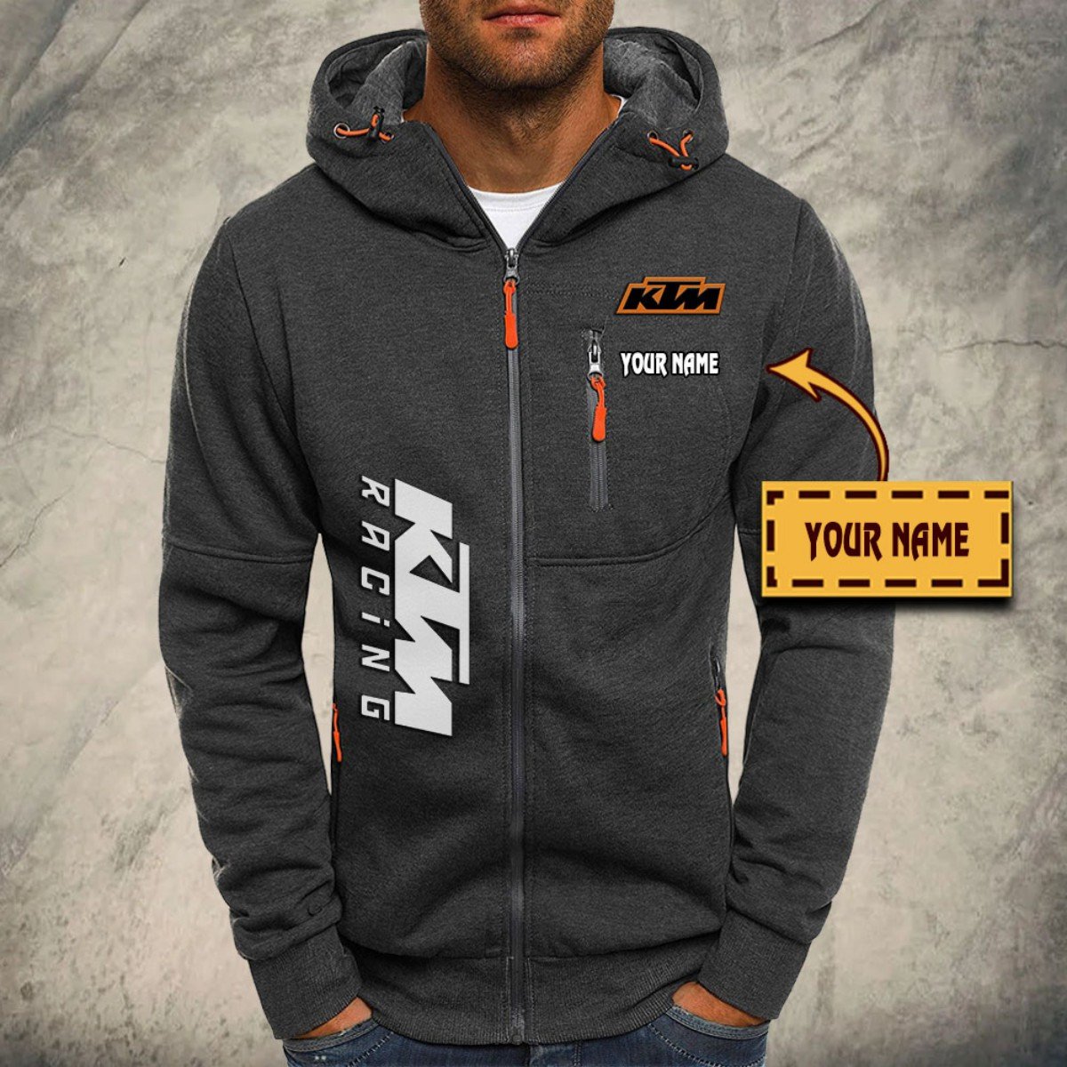 KTM Racing Kapuzensweatjacke – Bild 4