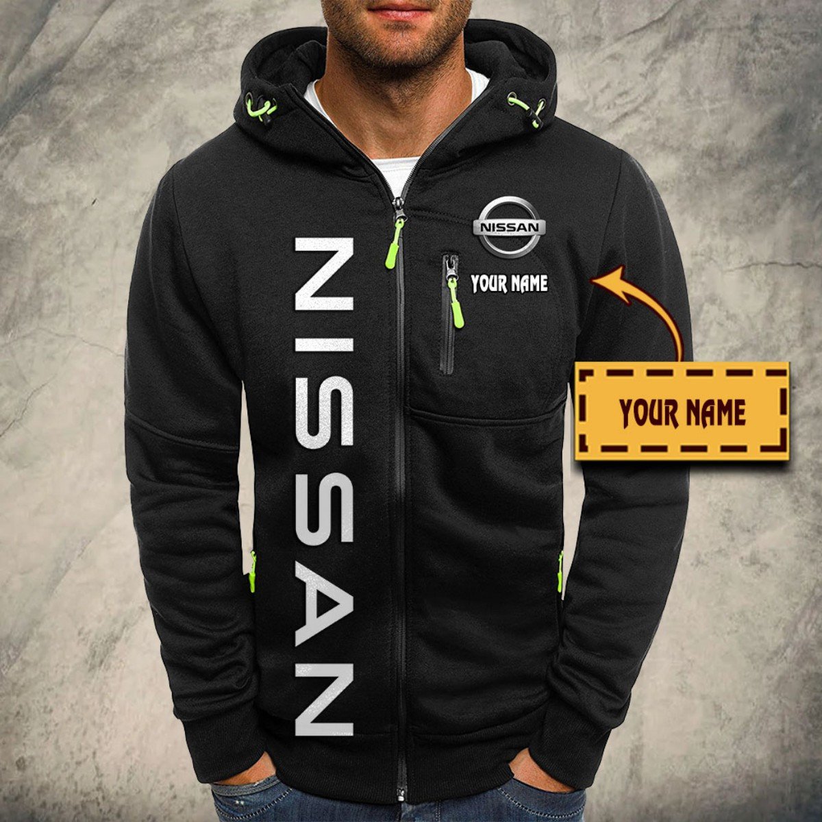 Nissan Kapuzensweatjacke – Bild 2