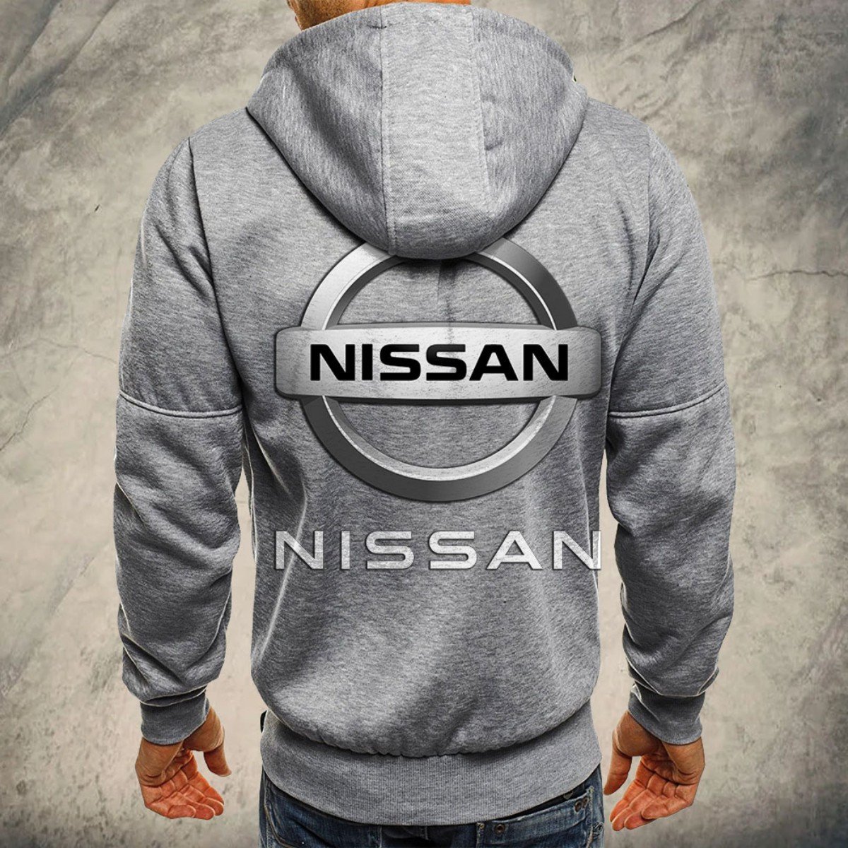 Nissan Kapuzensweatjacke – Bild 7