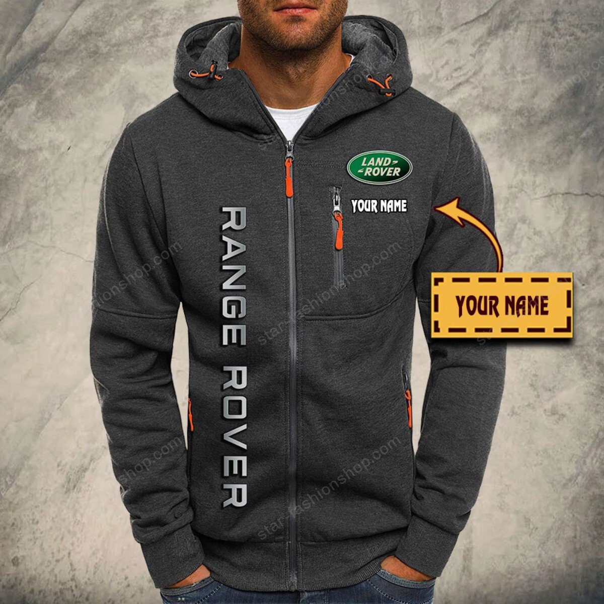 Land Rover Kapuzensweatjacke – Bild 4