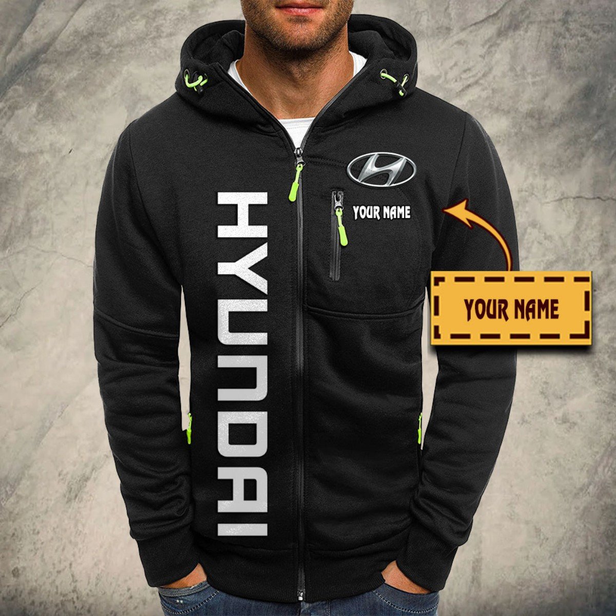 Hyundai Kapuzensweatjacke – Bild 2