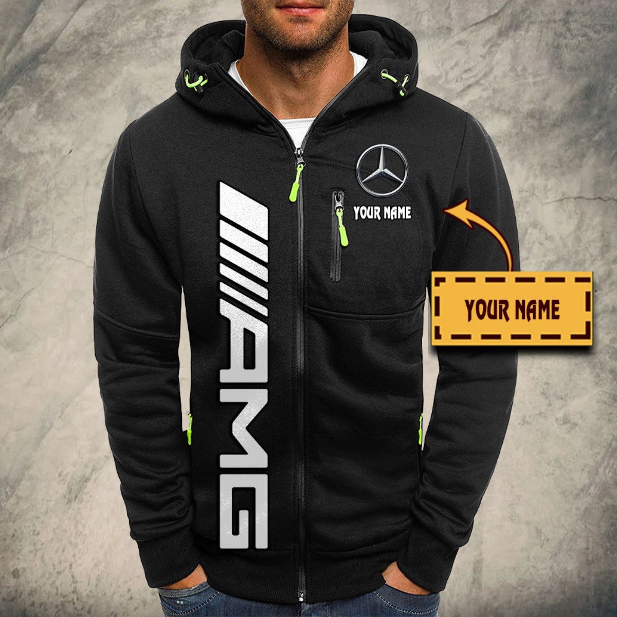 Mercedes-AMG Kapuzensweatjacke – Bild 2