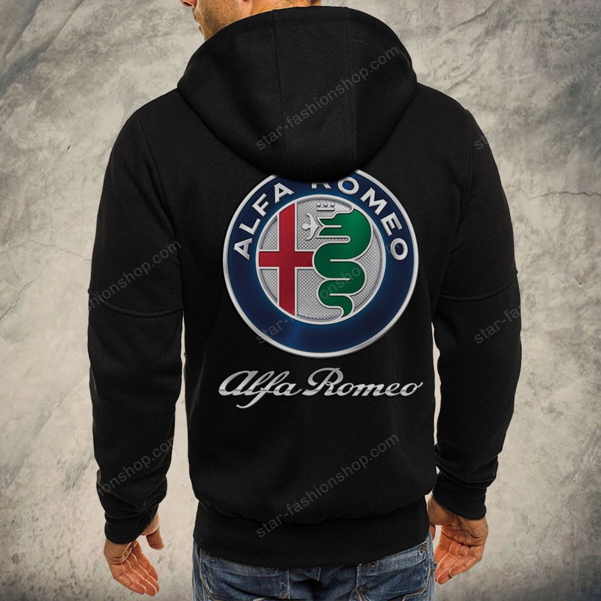 Alfa Romeo Kapuzensweatjacke – Bild 3