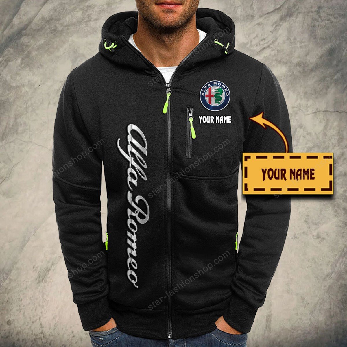 Alfa Romeo Kapuzensweatjacke – Bild 2