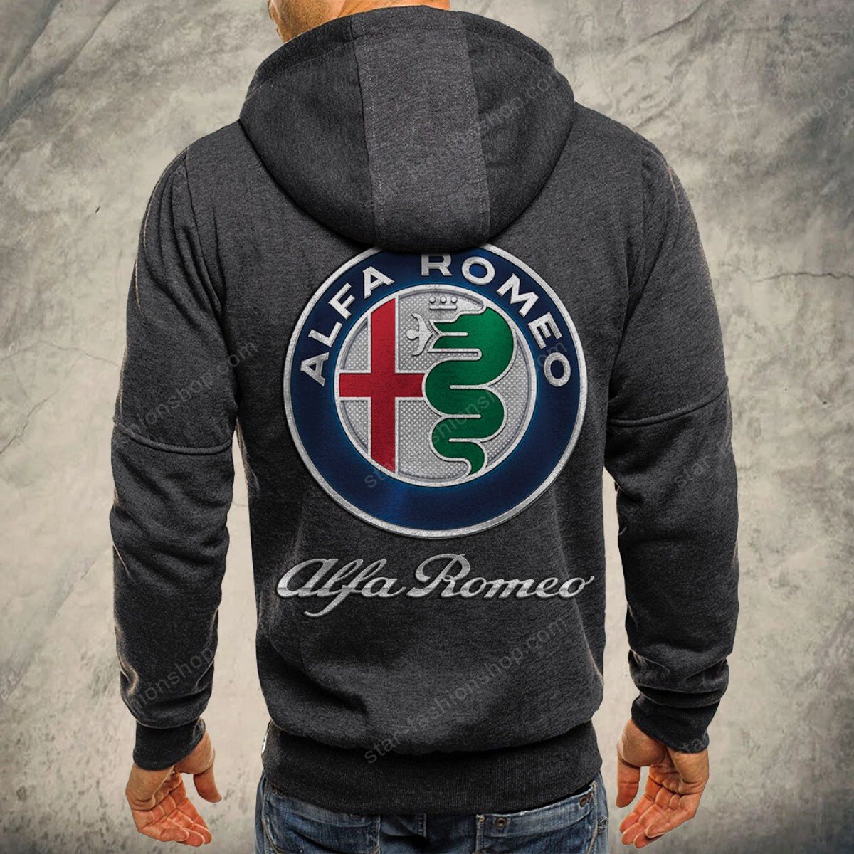 Alfa Romeo Kapuzensweatjacke – Bild 5