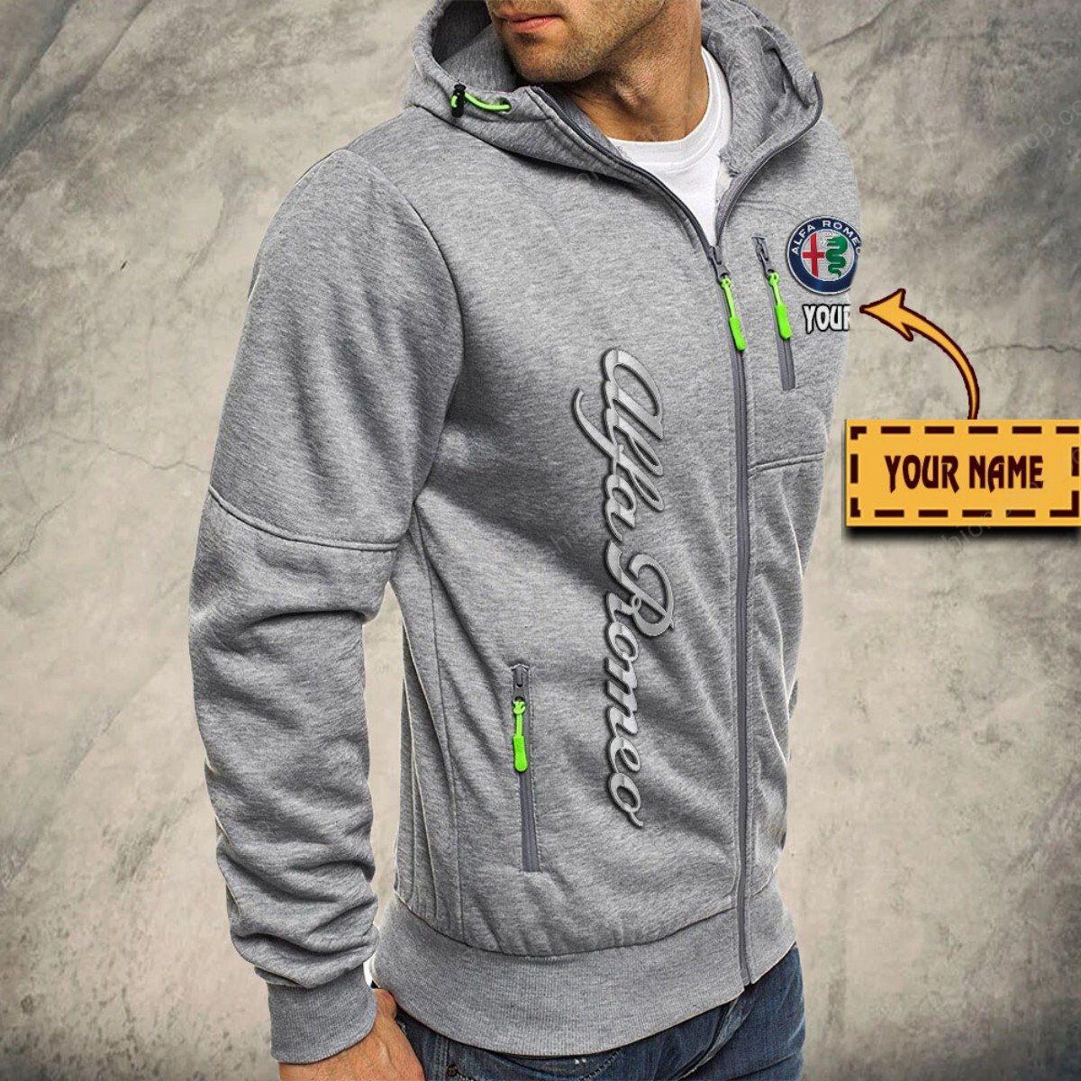 Alfa Romeo Kapuzensweatjacke – Bild 6