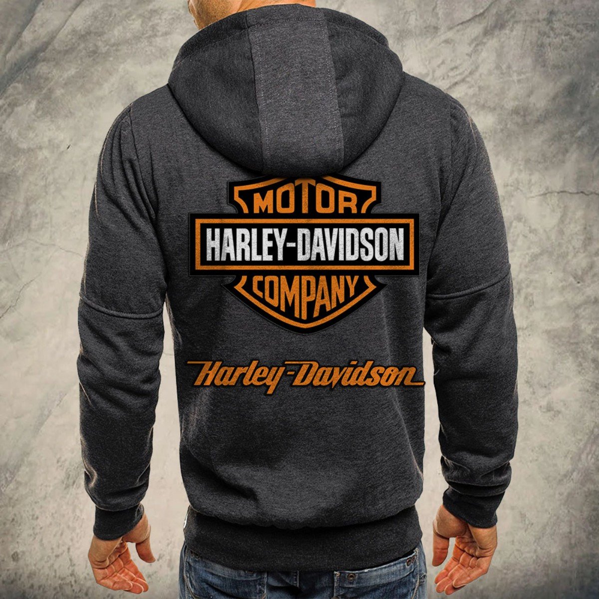 Harley-Davidson Kapuzensweatjacke – Bild 5