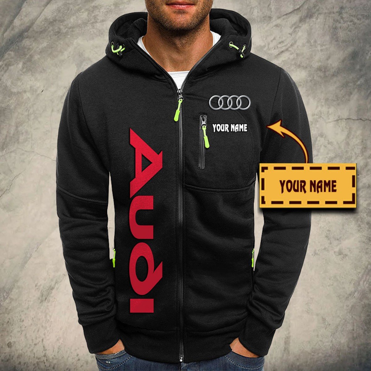 Audi Kapuzensweatjacke – Bild 2