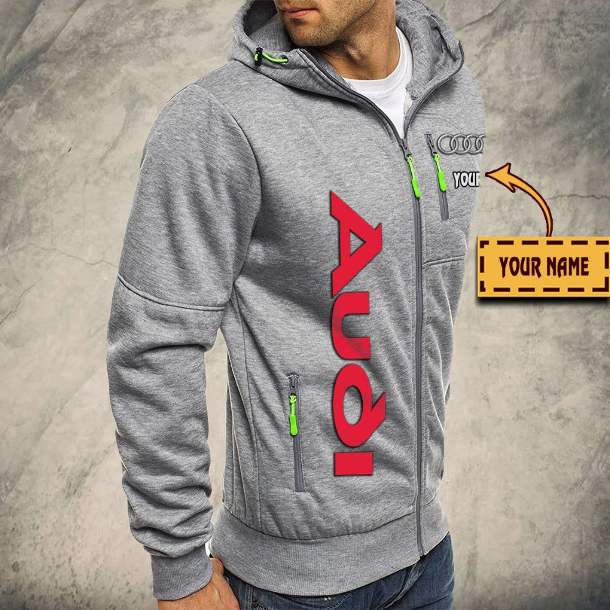 Audi Kapuzensweatjacke – Bild 6