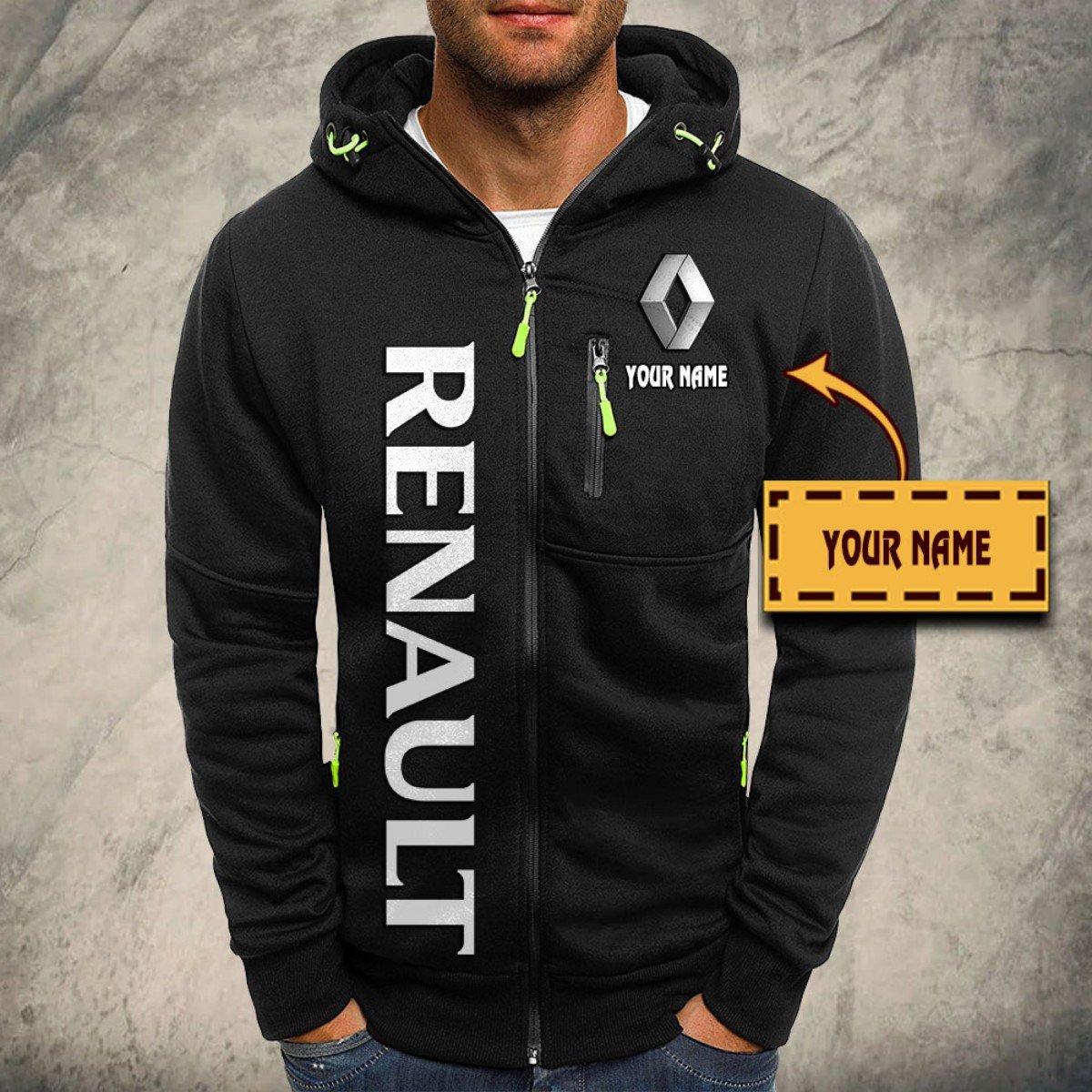 Renault Kapuzensweatjacke – Bild 2