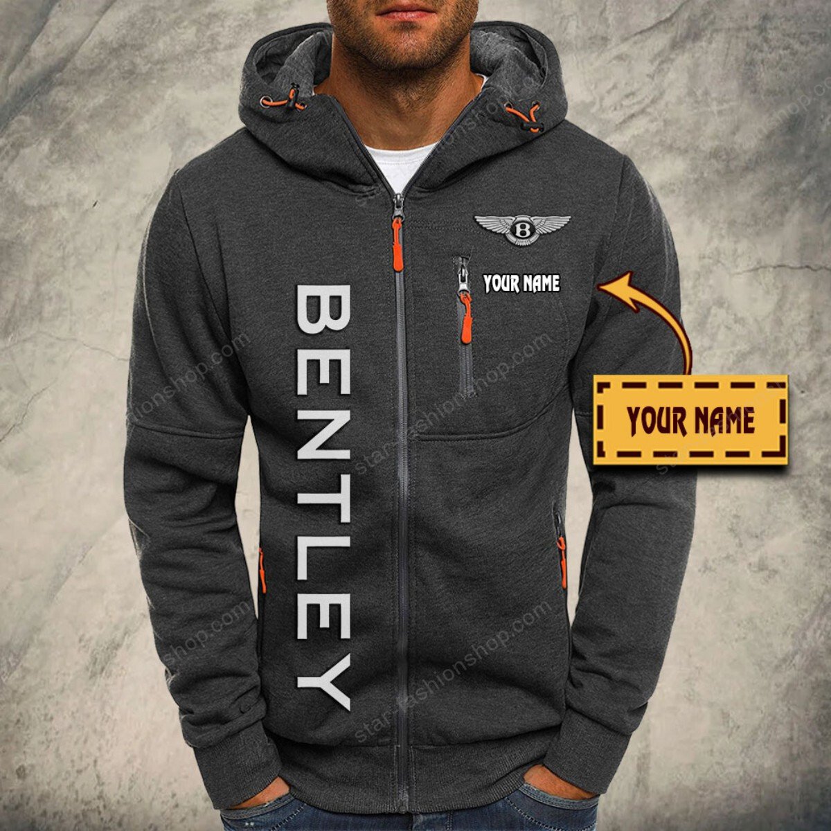 Bentley Kapuzensweatjacke – Bild 4