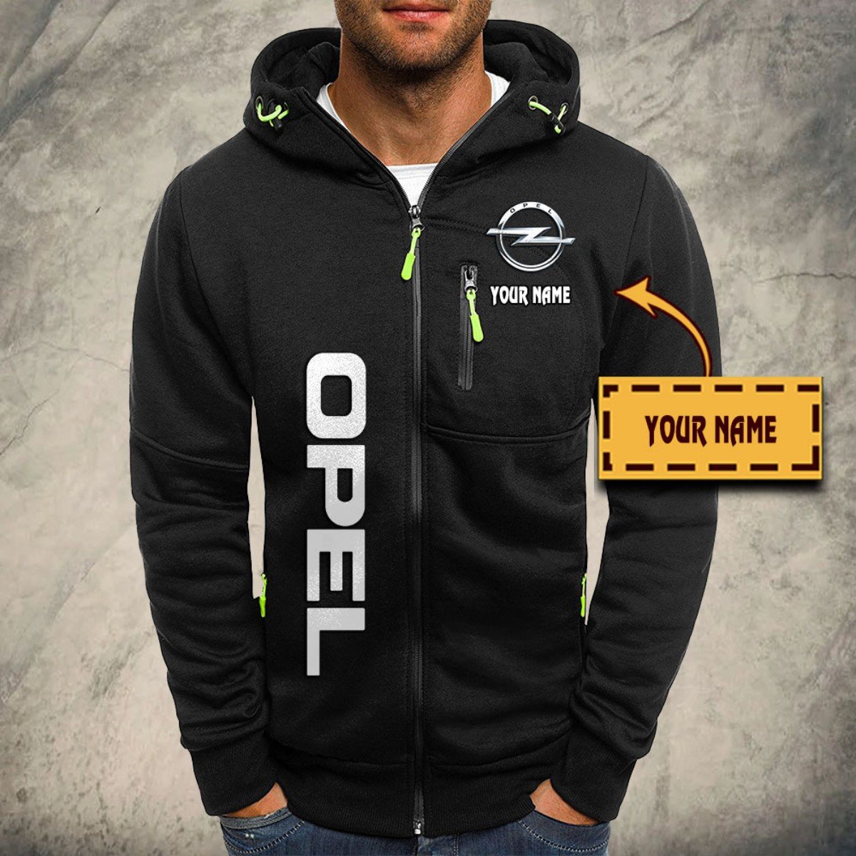Opel Kapuzensweatjacke – Bild 2