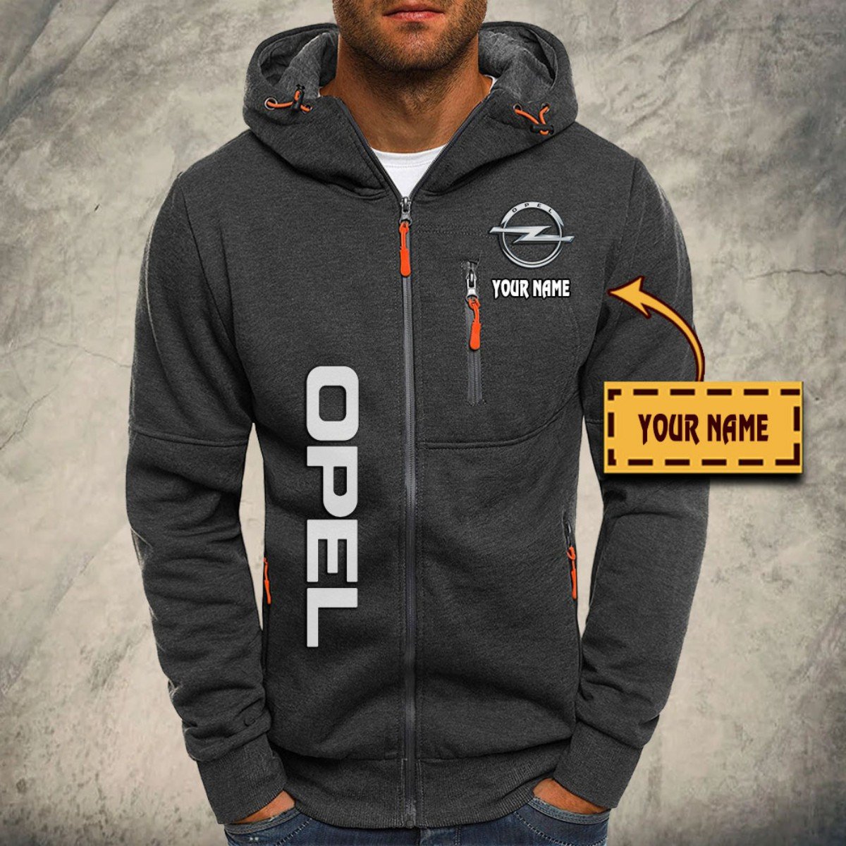 Opel Kapuzensweatjacke – Bild 4