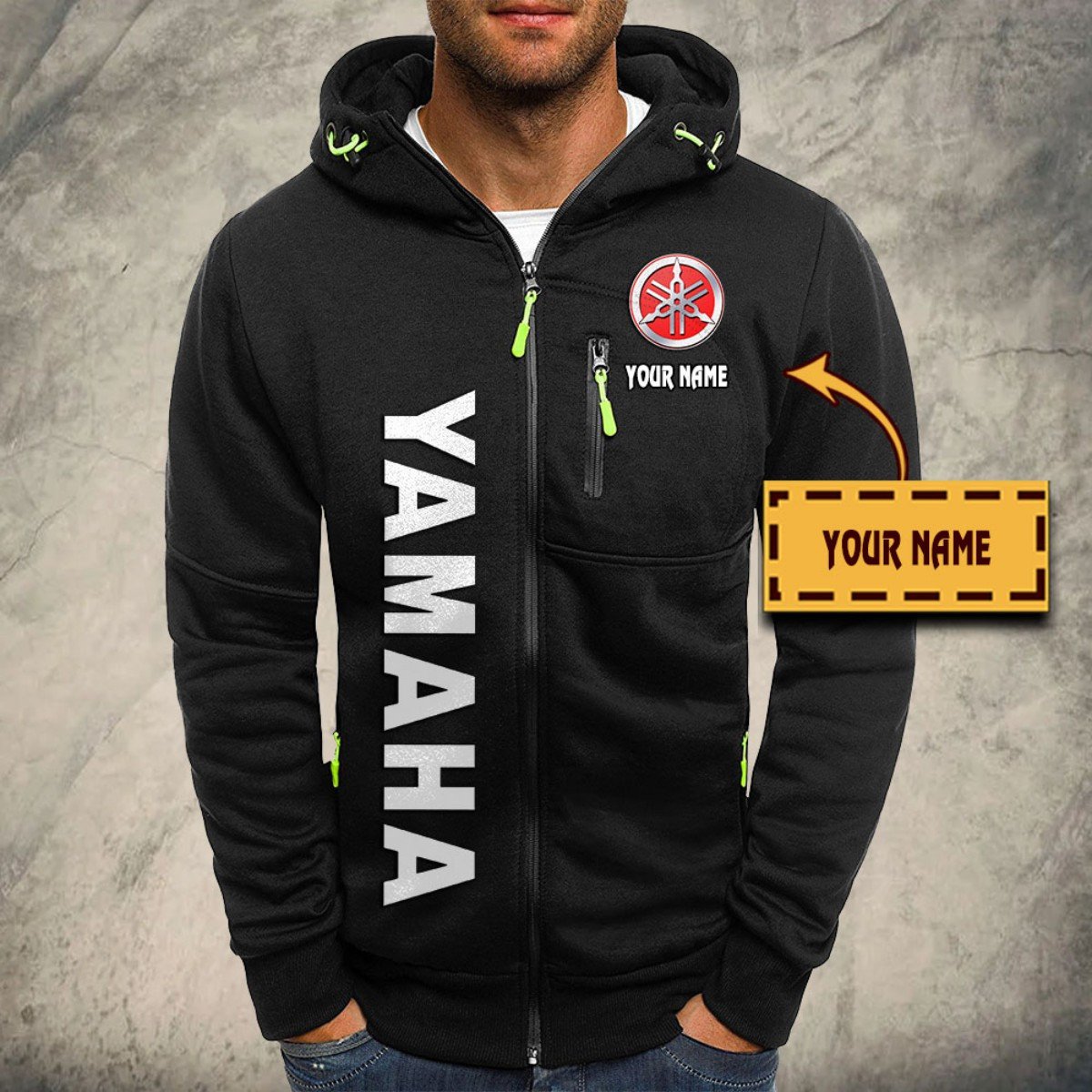 Yamaha Kapuzensweatjacke – Bild 2