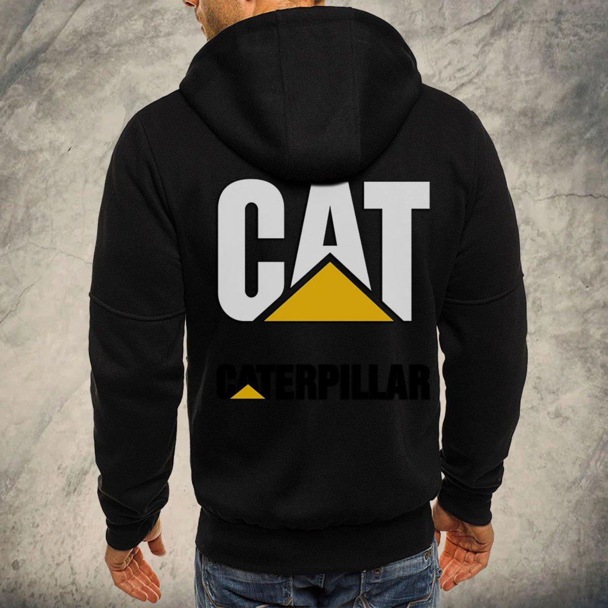 Caterpillar Inc Kapuzensweatjacke – Bild 3