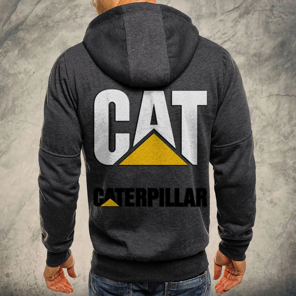 Caterpillar Inc Kapuzensweatjacke – Bild 5