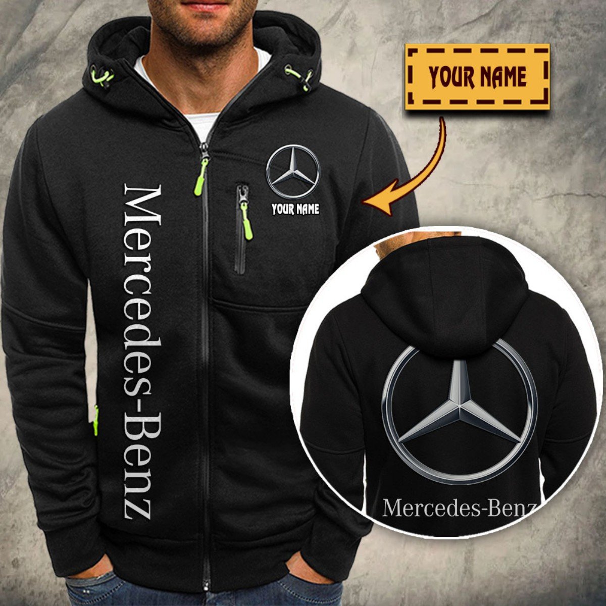 Mercedes-Benz Kapuzensweatjacke