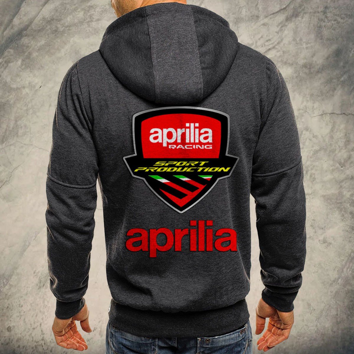 Aprilia Kapuzensweatjacke – Bild 5