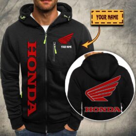 Honda Motorcycle Kapuzensweatjacke