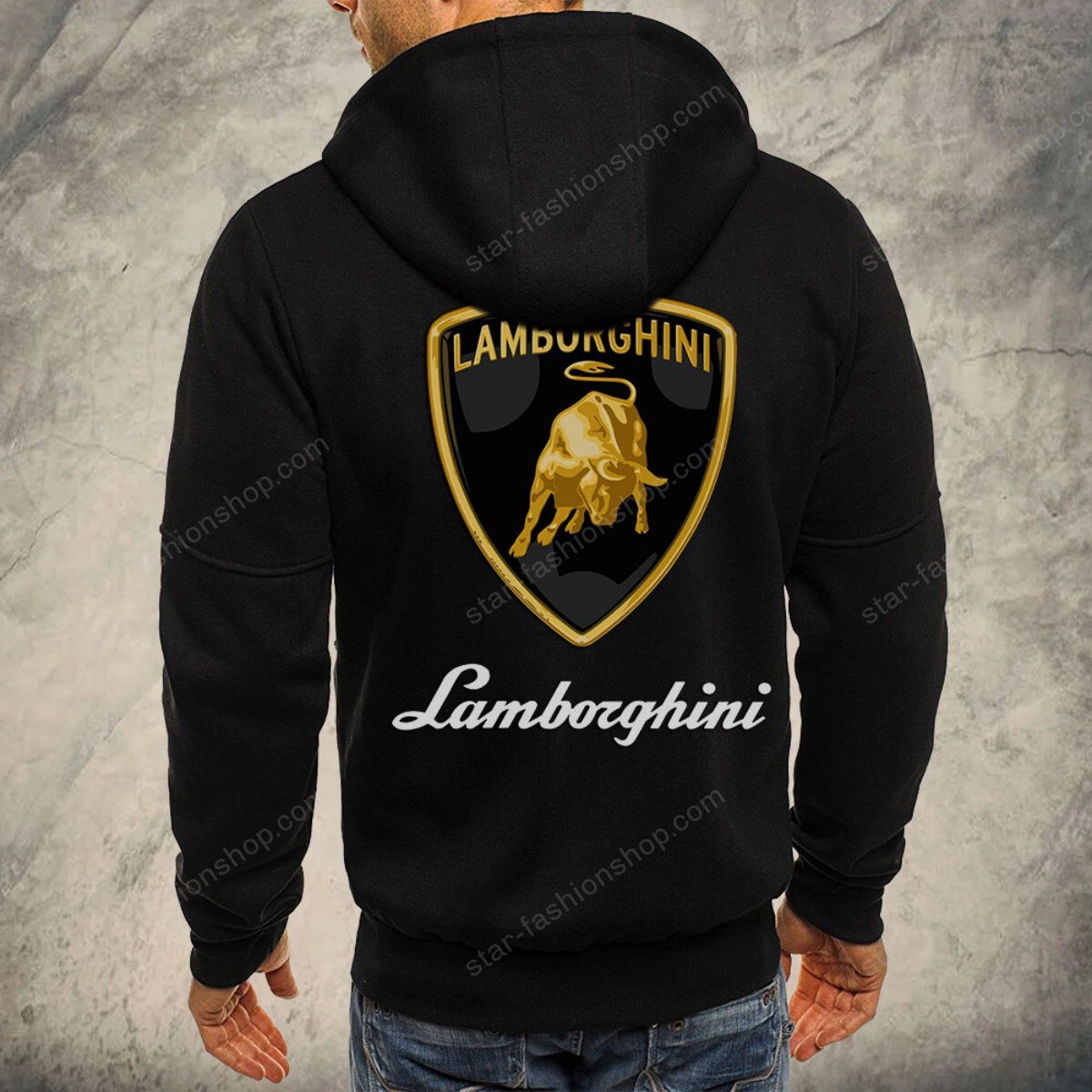 Lamborghini Kapuzensweatjacke – Bild 3