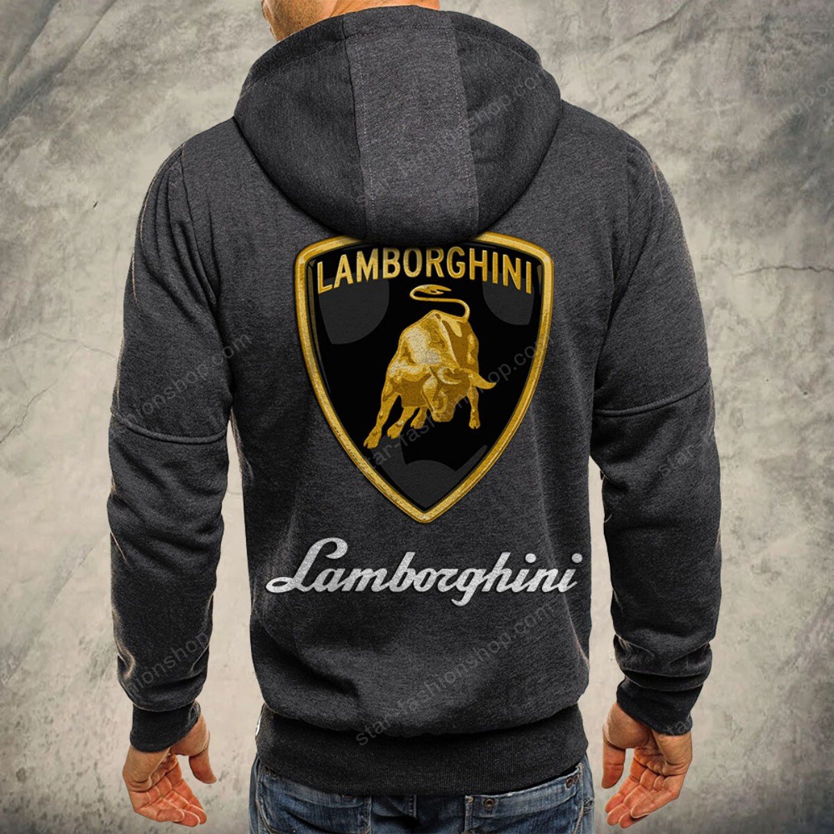 Lamborghini Kapuzensweatjacke – Bild 5