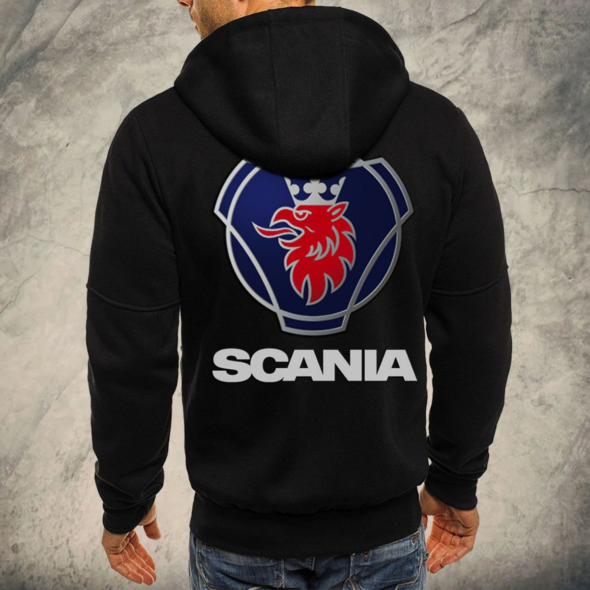 Scania Kapuzensweatjacke – Bild 3
