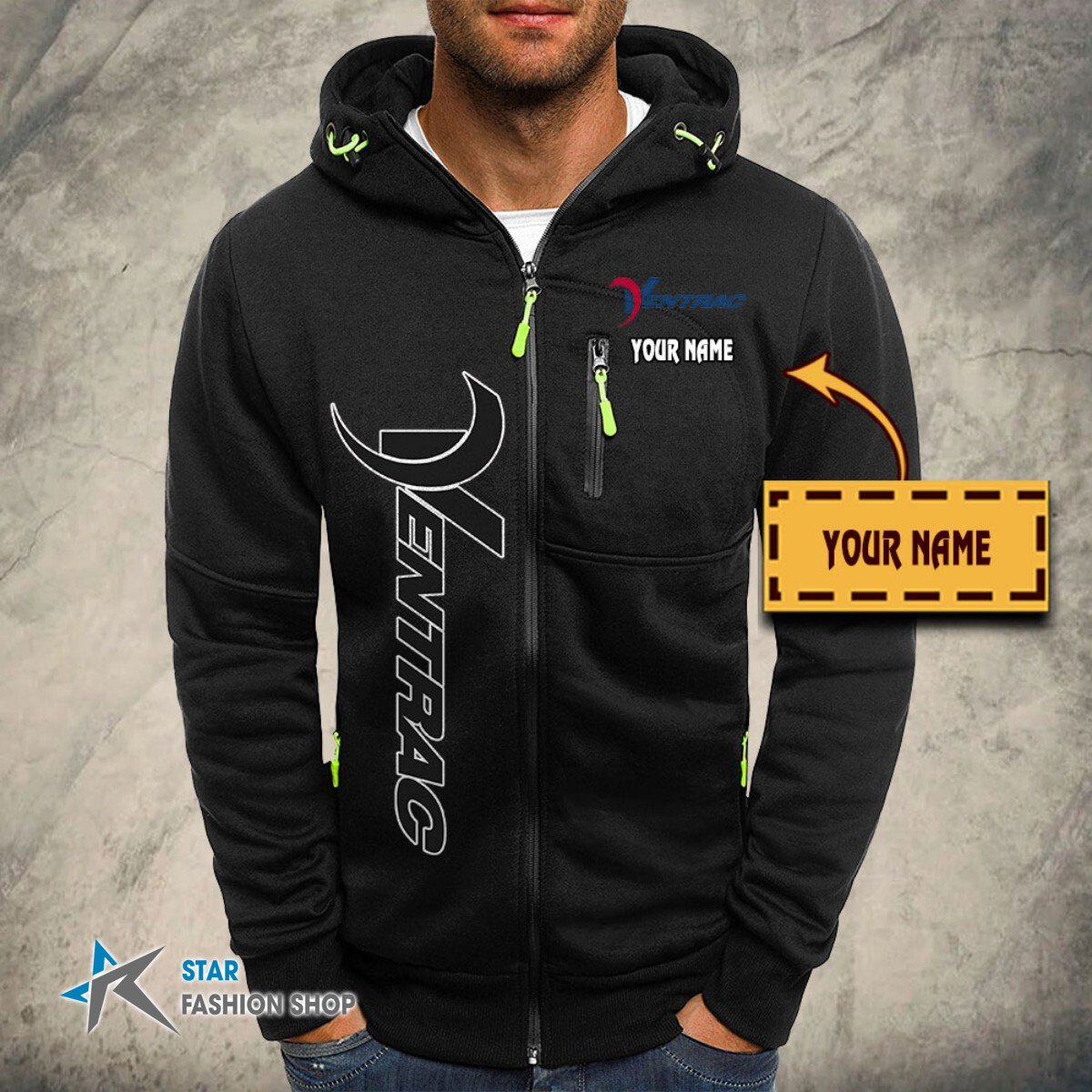 Ventrac Kapuzensweatjacke – Bild 2