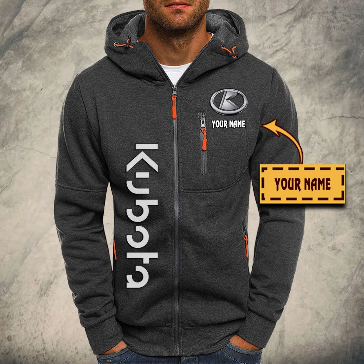 Kubota Kapuzensweatjacke – Bild 4