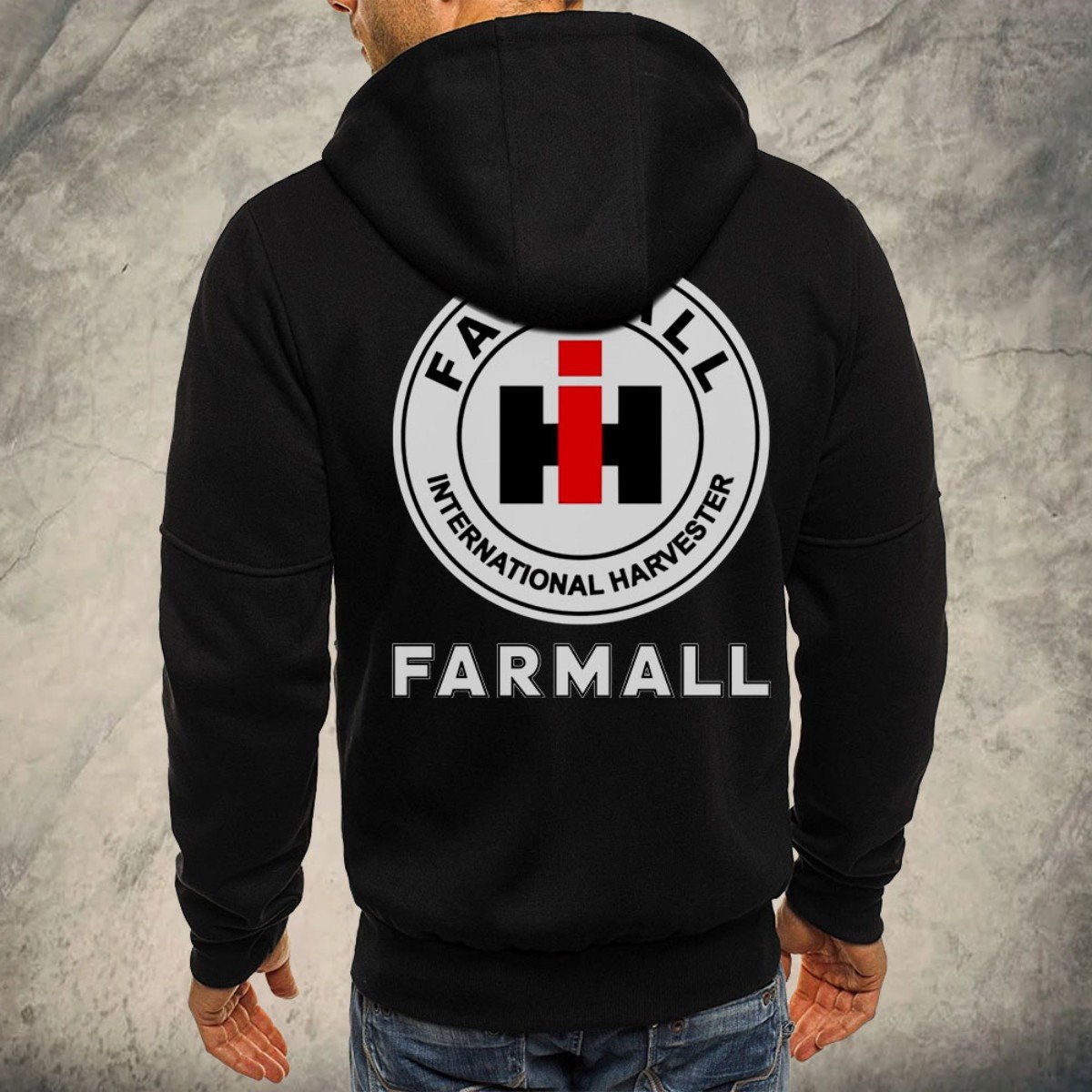 Farmall Kapuzensweatjacke – Bild 3