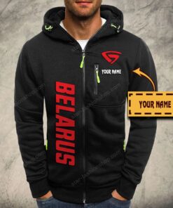 Alternative view of Belarus Kapuzensweatjacke