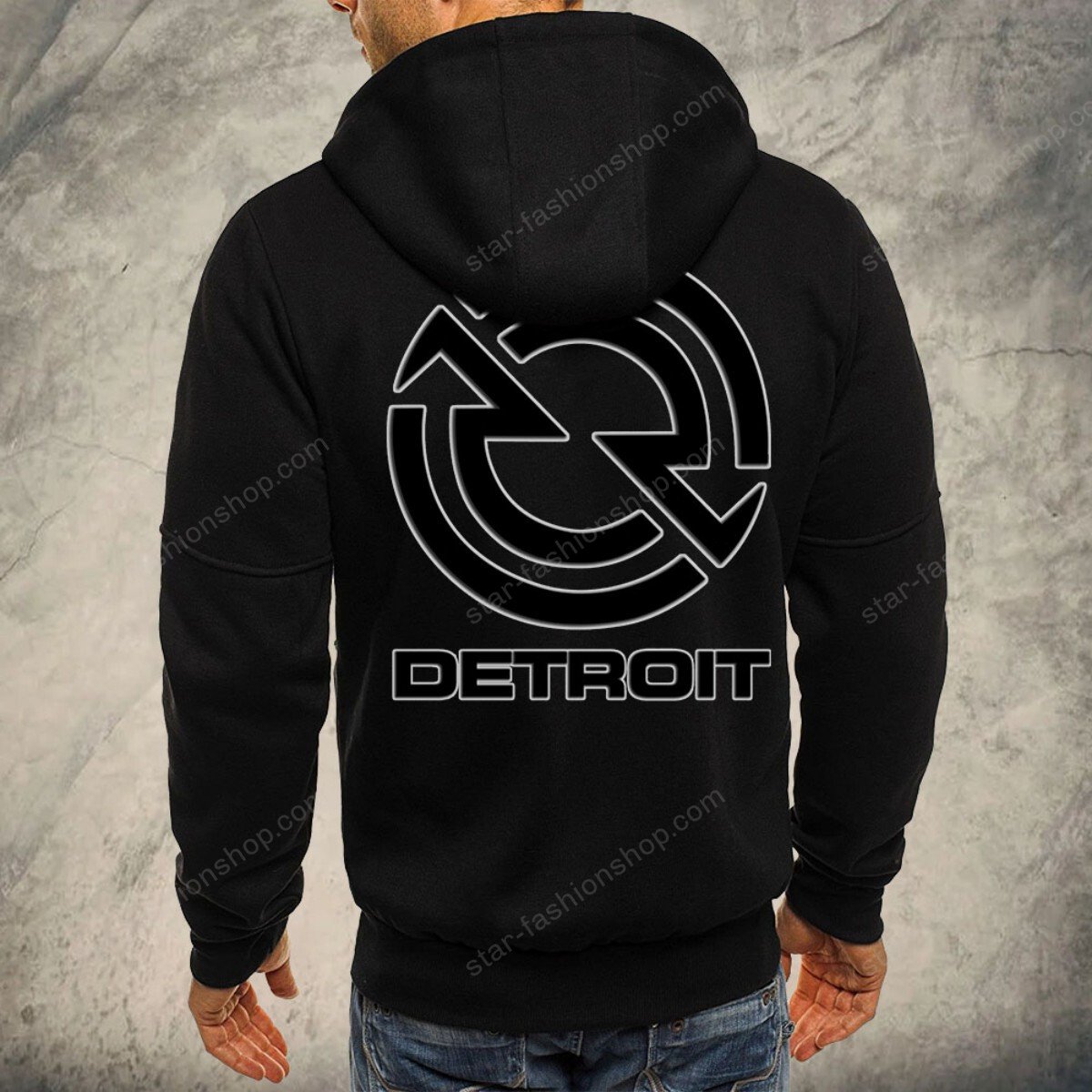 Detroit Diesel Kapuzensweatjacke – Bild 3