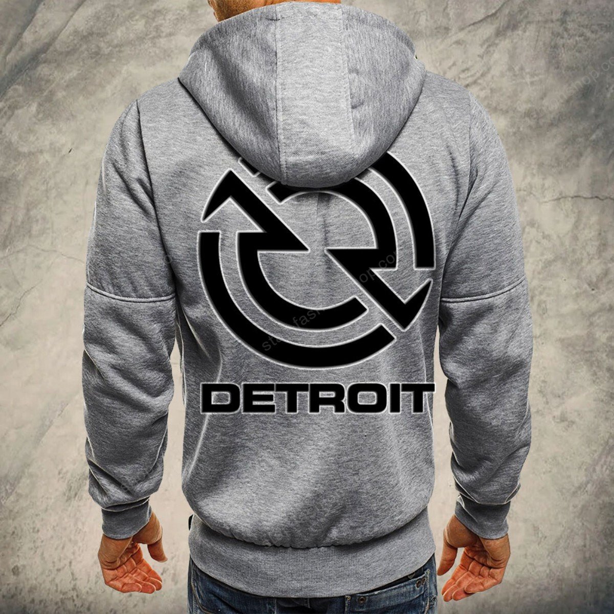 Detroit Diesel Kapuzensweatjacke – Bild 7